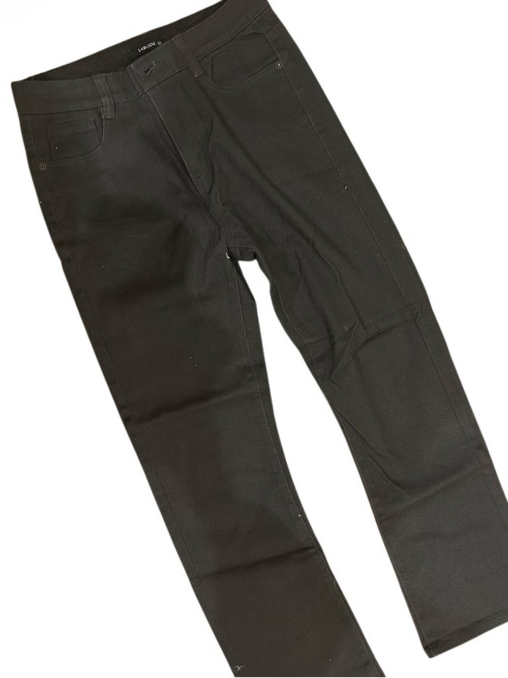 Classic Black Women's Straight-Leg Jeans
